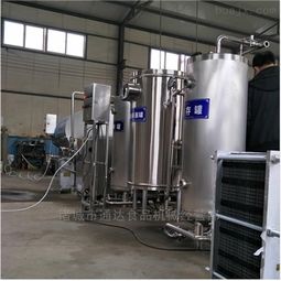 200L牛奶全套加工設備 奶吧用殺菌機解決方案